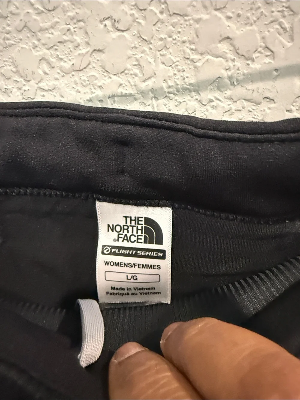 The North Face Black womens Reflective joggers size L